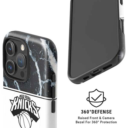 NBA New York Knicks Marble iPhone 16 Pro Magsafe Impact Case